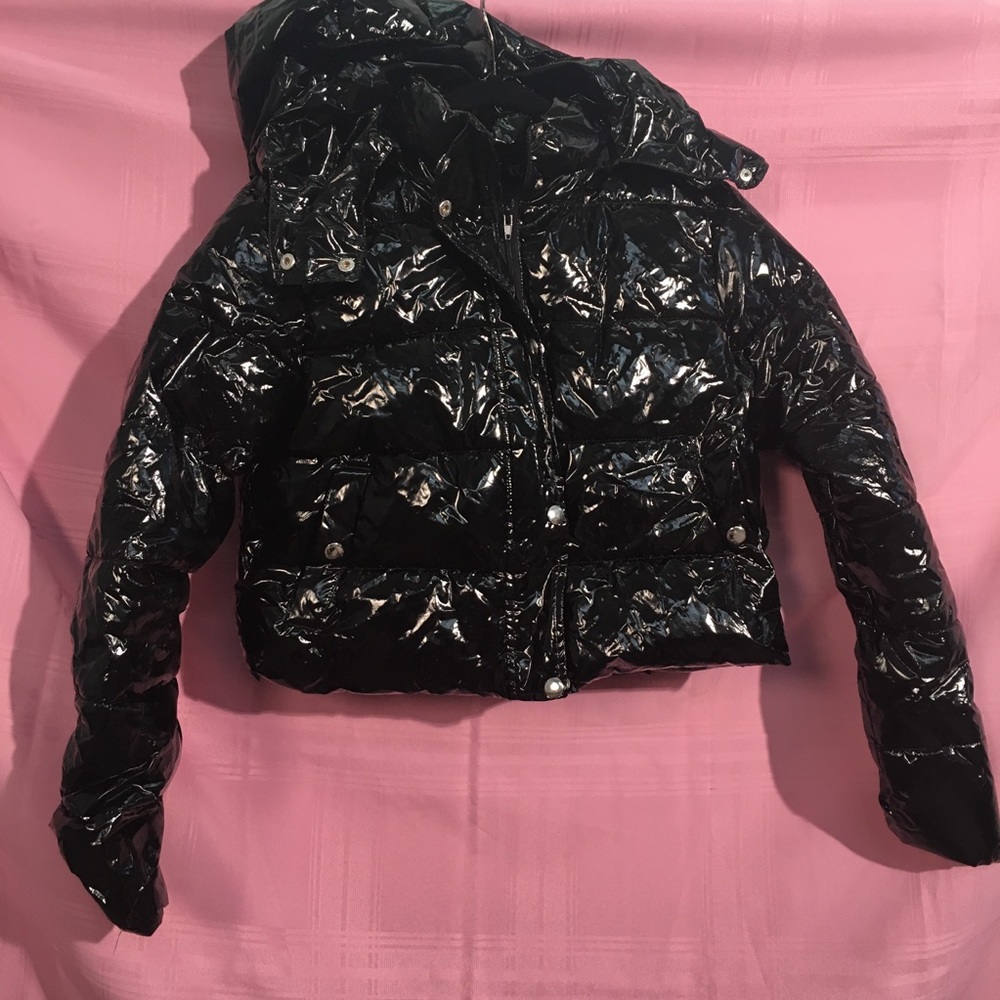 Cropped Puffer Coat
